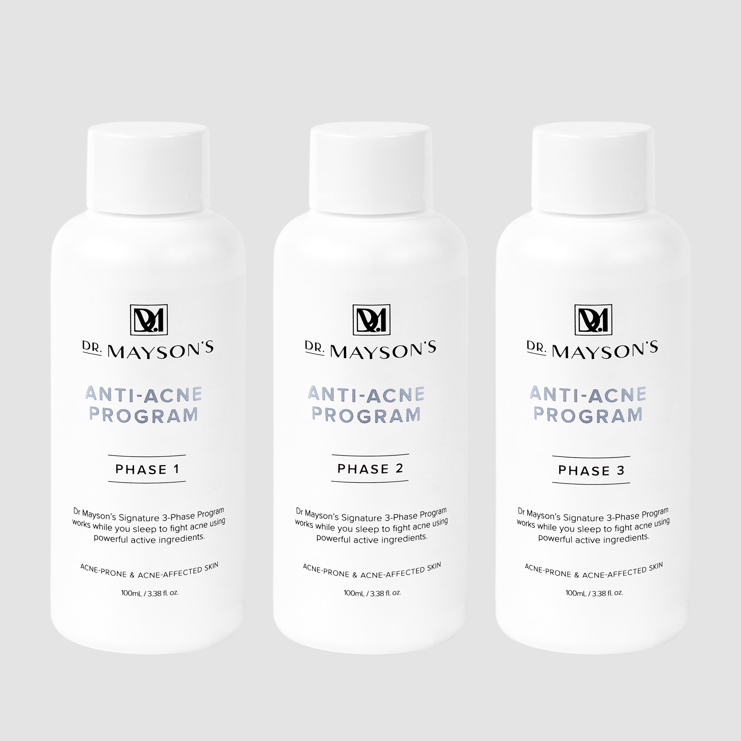 Dr Mayson's Anti-Acne Program - Starter Pack. Acne treatment. How to treat acne. Acne cure. Acne solutions. Acne remedies. Skin treatment for acne. Best cure for acne. Acne help.
